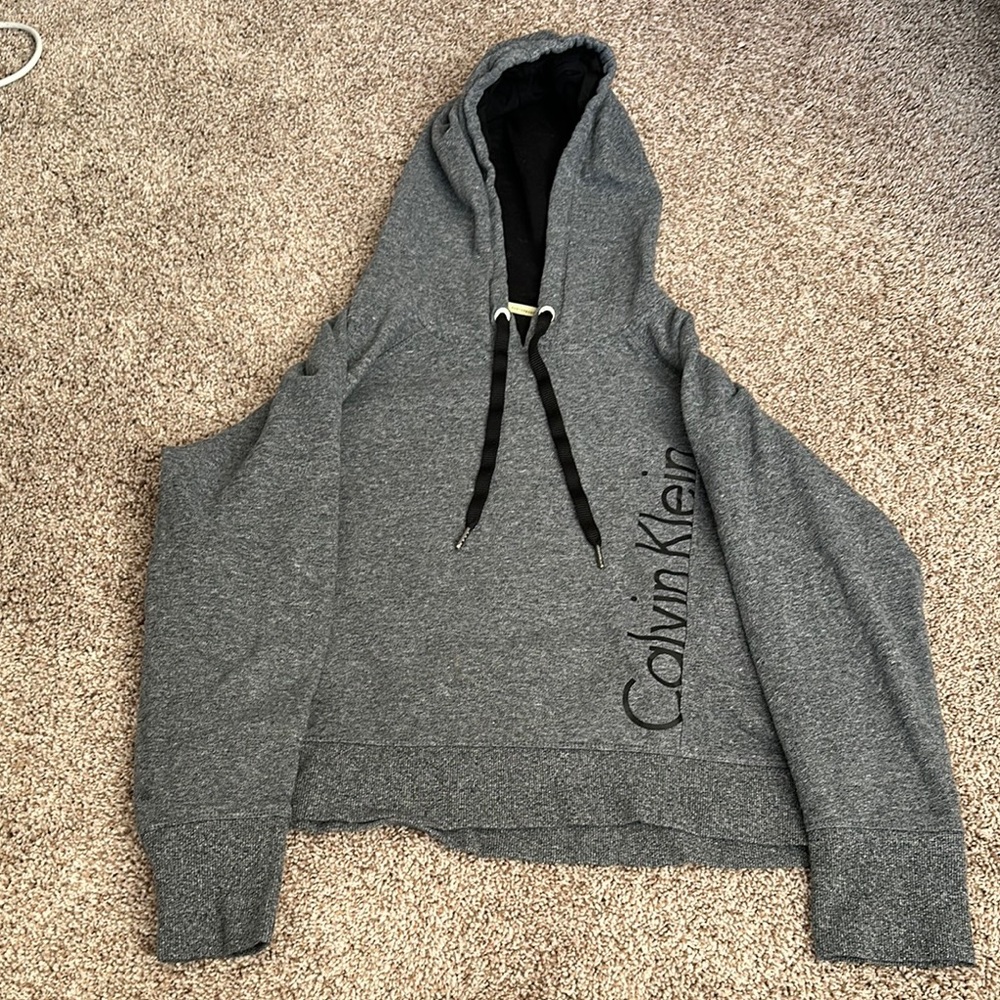 Calvin Klein Gray Hoodie kids XL
